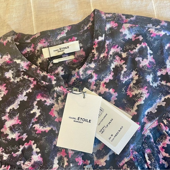 Isabel marant Salika blouse NWT - Picture 6 of 7